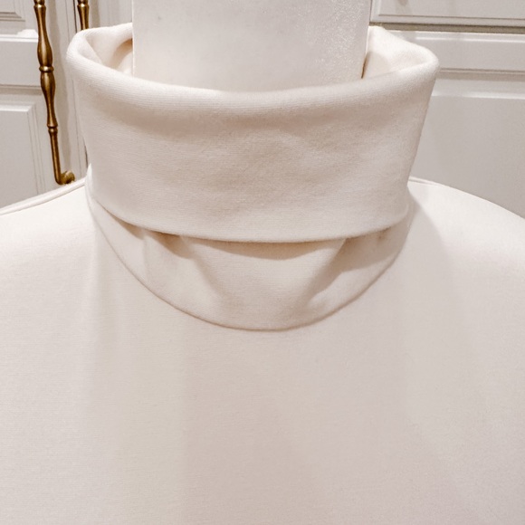 Torn by Ronny Kobo Ivory Belle Sleeve Turtleneck - Picture 4 of 9